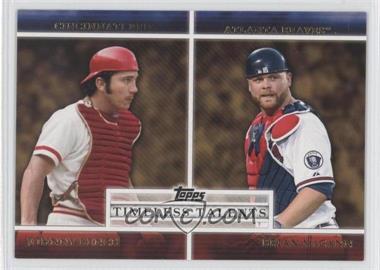 2012 Topps - Timeless Talents #TT-11 - Johnny Bench, Brian McCann