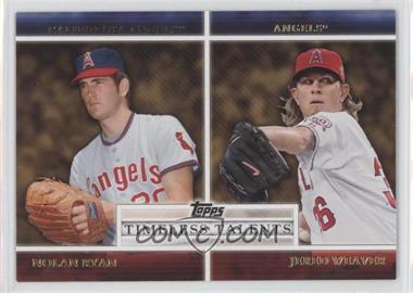 2012 Topps - Timeless Talents #TT-14 - Nolan Ryan, Jered Weaver