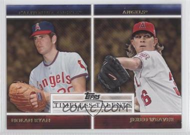 2012 Topps - Timeless Talents #TT-14 - Nolan Ryan, Jered Weaver