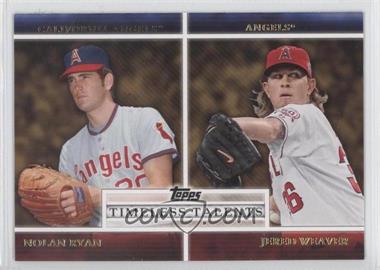 2012 Topps - Timeless Talents #TT-14 - Nolan Ryan, Jered Weaver