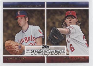 2012 Topps - Timeless Talents #TT-14 - Nolan Ryan, Jered Weaver