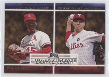 2012 Topps - Timeless Talents #TT-15 - Roy Halladay, Bob Gibson