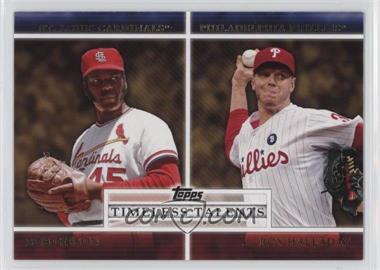 2012 Topps - Timeless Talents #TT-15 - Roy Halladay, Bob Gibson