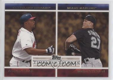 2012 Topps - Timeless Talents #TT-18 - Albert Belle, Giancarlo Stanton