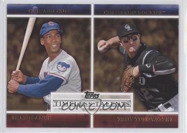 2012 Topps - Timeless Talents #TT-20 - Troy Tulowitzki, Ernie Banks