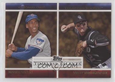 2012 Topps - Timeless Talents #TT-20 - Troy Tulowitzki, Ernie Banks