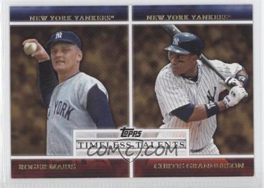 2012 Topps - Timeless Talents #TT-24 - Roger Maris, Curtis Granderson