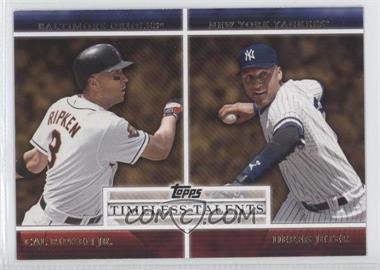 2012 Topps - Timeless Talents #TT-25 - Cal Ripken Jr., Derek Jeter