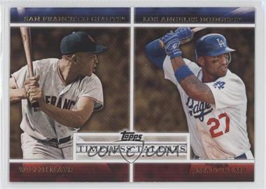 2012 Topps - Timeless Talents #TT-4 - Willie Mays, Matt Kemp