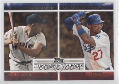 2012 Topps - Timeless Talents #TT-4 - Willie Mays, Matt Kemp