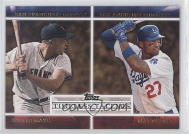 2012 Topps - Timeless Talents #TT-4 - Willie Mays, Matt Kemp