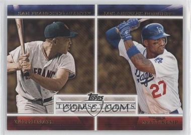 2012 Topps - Timeless Talents #TT-4 - Willie Mays, Matt Kemp