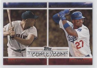 2012 Topps - Timeless Talents #TT-4 - Willie Mays, Matt Kemp