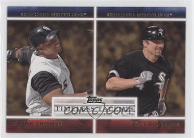 2012 Topps - Timeless Talents #TT-7 - Frank Thomas, Paul Konerko