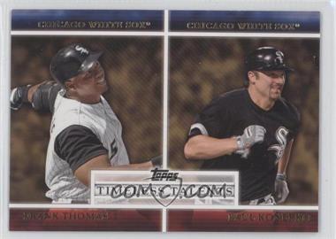 2012 Topps - Timeless Talents #TT-7 - Frank Thomas, Paul Konerko