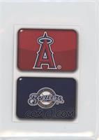 Logos - Los Angeles Angels, Milwaukee Brewers