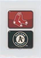 Logos - Boston Red Sox, Oakland Athletics