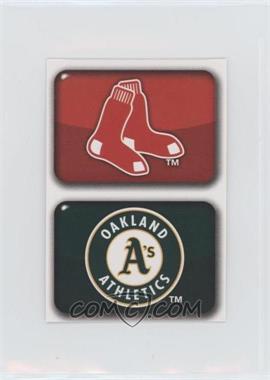 2012 Topps Album Stickers - [Base] #138-145 - Logos - Boston Red Sox, Oakland Athletics