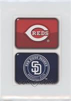 Logos - Cincinati Reds, San Diego Padres