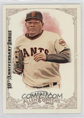 2012 Topps Allen & Ginter's - [Base] - 2015 Buyback 10th Anniversary Issue #158 - Melky Cabrera