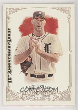 2012 Topps Allen & Ginter's - [Base] - 2015 Buyback 10th Anniversary Issue #262 - Justin Verlander