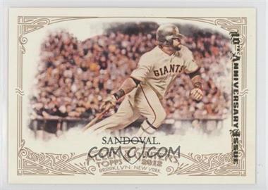 2012 Topps Allen & Ginter's - [Base] - 2015 Buyback 10th Anniversary Issue #38 - Pablo Sandoval