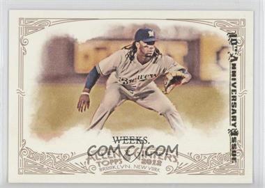 2012 Topps Allen & Ginter's - [Base] - 2015 Buyback 10th Anniversary Issue #68 - Rickie Weeks