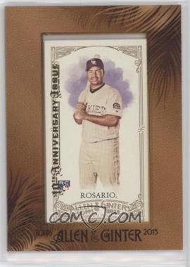 2012 Topps Allen & Ginter's - [Base] - 2015 Buyback Minis Allen & Ginter Back Framed 10th Anniversary Issue #305 - Wilin Rosario