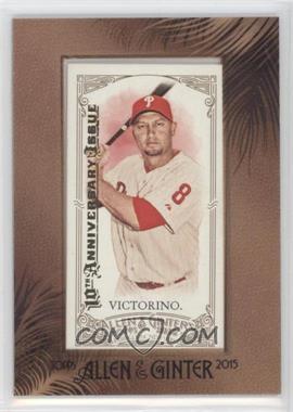 2012 Topps Allen & Ginter's - [Base] - 2015 Buyback Minis Framed 10th Anniversary Issue #160 - Shane Victorino