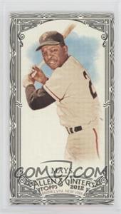 2012 Topps Allen & Ginter's - [Base] - Minis Black Border #210 - Willie Mays