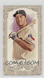 2012 Topps Allen & Ginter's - [Base] - Retail Minis Gold Border #328 - Josh Hamilton