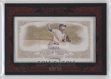 2012 Topps Allen & Ginter's - [Base] - Silk Mini Framed #347 - Matt Garza /10