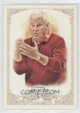 2012 Topps Allen & Ginter's - [Base] #19 - Bob Knight