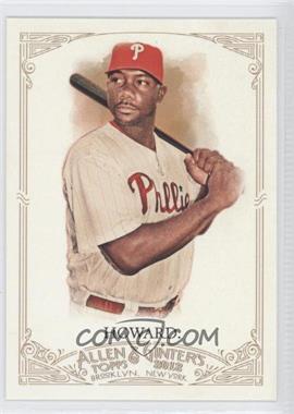 2012 Topps Allen & Ginter's - [Base] #306 - Ryan Howard