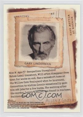 2012 Topps Allen & Ginter's - Code Cards #_GALI - Gary Linderman
