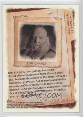 2012 Topps Allen & Ginter's - Code Cards #_TOCH - Tom Chance