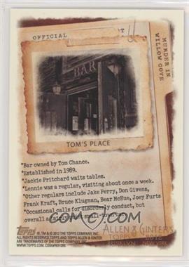 2012 Topps Allen & Ginter's - Code Cards #_TOPL - Tom's Place