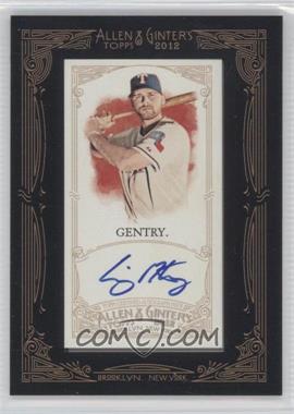 2012 Topps Allen & Ginter's - Framed Mini Autographs #AGA-CG.1 - Craig Gentry