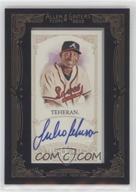 2012 Topps Allen & Ginter's - Framed Mini Autographs #AGA-JT.1 - Julio Teheran [Good to VG‑EX]