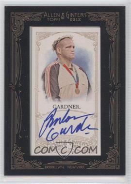 2012 Topps Allen & Ginter's - Framed Mini Autographs #AGA-RG - Rulon Gardner