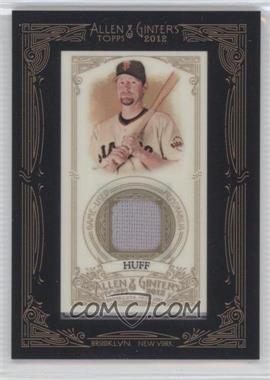 2012 Topps Allen & Ginter's - Framed Mini Relics #AGR-AH - Aubrey Huff