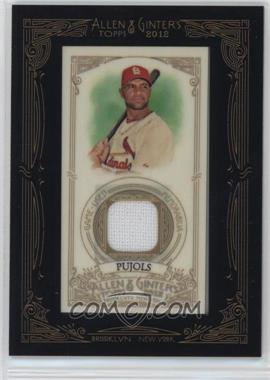 2012 Topps Allen & Ginter's - Framed Mini Relics #AGR-AP.1 - Albert Pujols