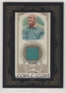 2012 Topps Allen & Ginter's - Framed Mini Relics #AGR-AP.2 - Arnold Palmer