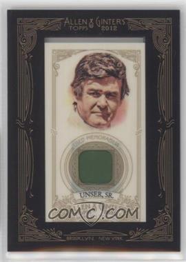 2012 Topps Allen & Ginter's - Framed Mini Relics #AGR-AUS - Al Unser, Sr. [EX to NM]