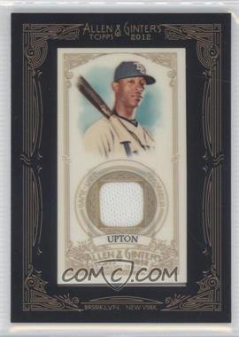 2012 Topps Allen & Ginter's - Framed Mini Relics #AGR-BU - B.J. Upton