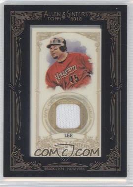 2012 Topps Allen & Ginter's - Framed Mini Relics #AGR-CL - Carlos Lee