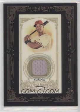 2012 Topps Allen & Ginter's - Framed Mini Relics #AGR-CY - Chris Young
