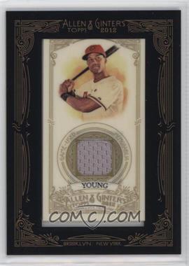 2012 Topps Allen & Ginter's - Framed Mini Relics #AGR-CY - Chris Young