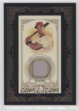 2012 Topps Allen & Ginter's - Framed Mini Relics #AGR-CY - Chris Young