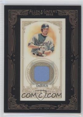 2012 Topps Allen & Ginter's - Framed Mini Relics #AGR-DD - David DeJesus